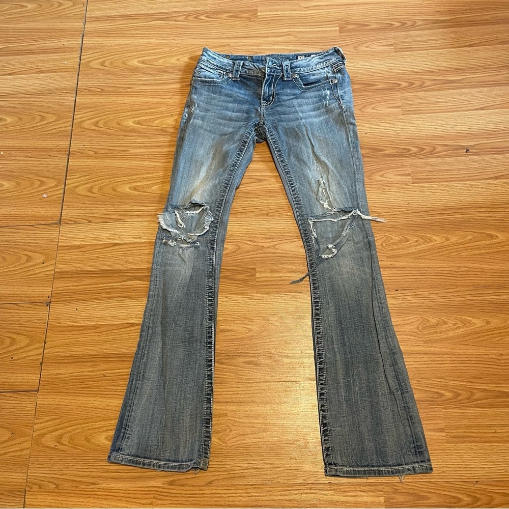 Miss ME JEANS SIZE 27 - Picture 2 of 9